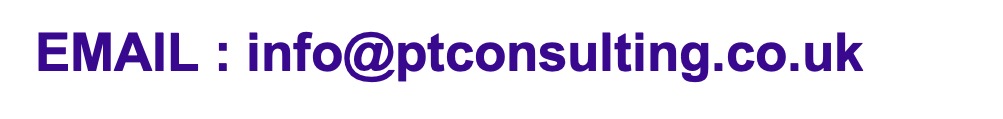 Email : info@ptconsulting.co.uk 